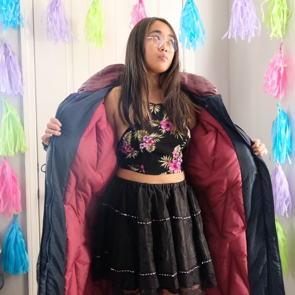 Gallery Jackets & Blazers - Vintage 1980s full down feather parka by Gallery